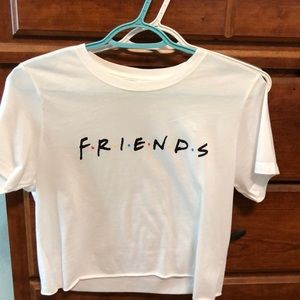 Cute friends crop top!